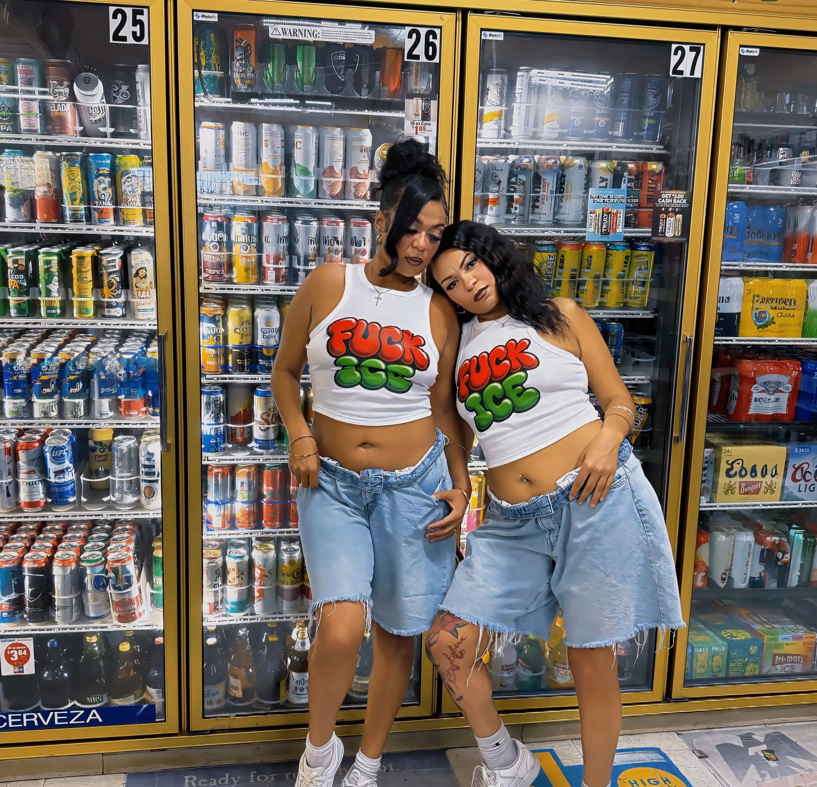 F*ck Ice Crop Tank